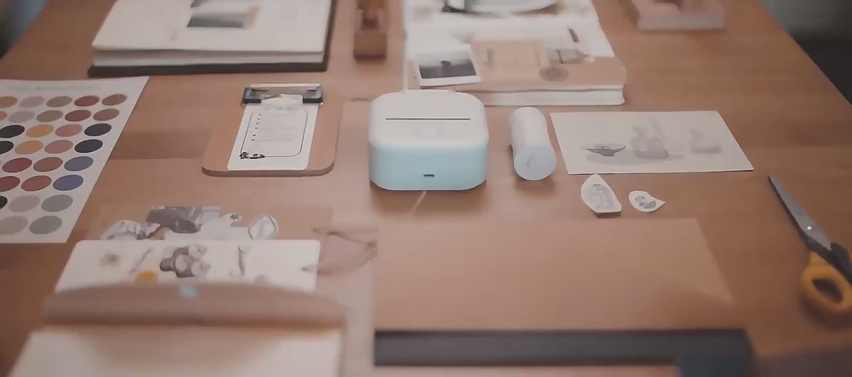 PrintPod Mini — Portable Bluetooth Thermal Label & Photo Printer