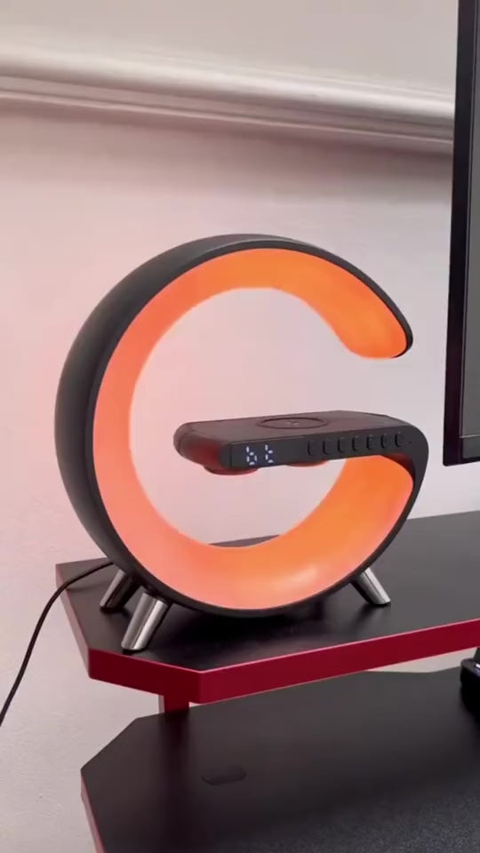 G-Light Smart Atmosphere Lamp — Bluetooth Speaker + Wireless Charger